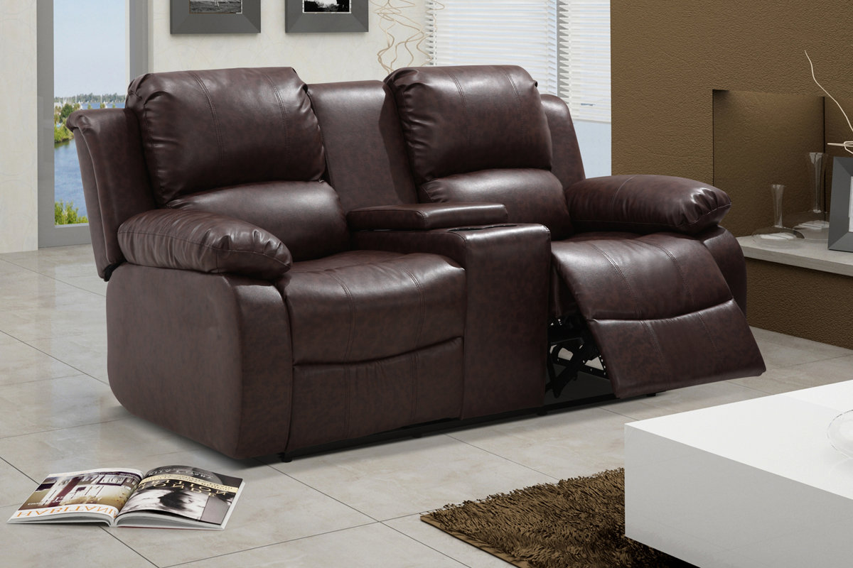Living In Style Reno Reclining Loveseat & Reviews Wayfair